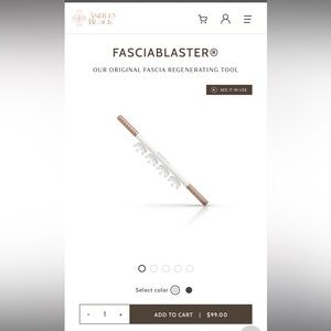 *NWT* Fascia Blaster basic bundle - 2 blasting tools + book